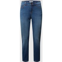 Christian Berg Woman Stone Washed Skinny Fit Jeans in Blau, Größe 36/30 von Christian Berg Woman