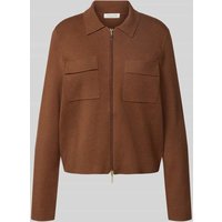 Christian Berg Woman Strickjacke mit Umlegekragen in Cognac, Größe S Christian Berg Woman Strickjacke mit Umlegekragen in Cognac, Größe S von Christian Berg Woman