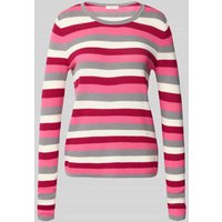Christian Berg Woman Strickpullover mit Rundhalsausschnitt in Fuchsia, Größe S von Christian Berg Woman