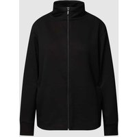 Christian Berg Woman Sweatjacke mit Stehkragen in Black, Größe M von Christian Berg Woman