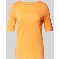 Christian Berg Woman T-Shirt aus reiner Baumwolle in Orange, Größe 42 von Christian Berg Woman