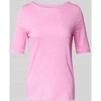 Christian Berg Woman T-Shirt aus reiner Baumwolle in Rose, Größe 38 von Christian Berg Woman