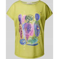 Christian Berg Woman T-Shirt mit Motiv-Print in Apfel, Größe 34 Christian Berg Woman T-Shirt mit Motiv-Print in Apfel, Größe 34 von Christian Berg Woman
