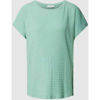 Christian Berg Woman T-Shirt mit Strukturmuster in Mint, Größe S von Christian Berg Woman