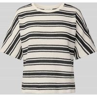 Christian Berg Woman T-Shirt mit geripptem Rundhalsausschnitt in Black, Größe M Christian Berg Woman T-Shirt mit geripptem Rundhalsausschnitt in Black, Größe M von Christian Berg Woman
