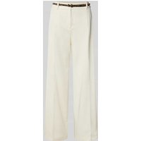 Christian Berg Woman Wide Leg Chino mit Gürtel in Offwhite, Größe 44 Christian Berg Woman Wide Leg Chino mit Gürtel in Offwhite, Größe 44 von Christian Berg Woman