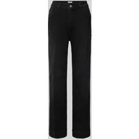 Christian Berg Woman Regular Fit Jeans im 5-Pocket-Design in Black, Größe 42/32 von Christian Berg Woman