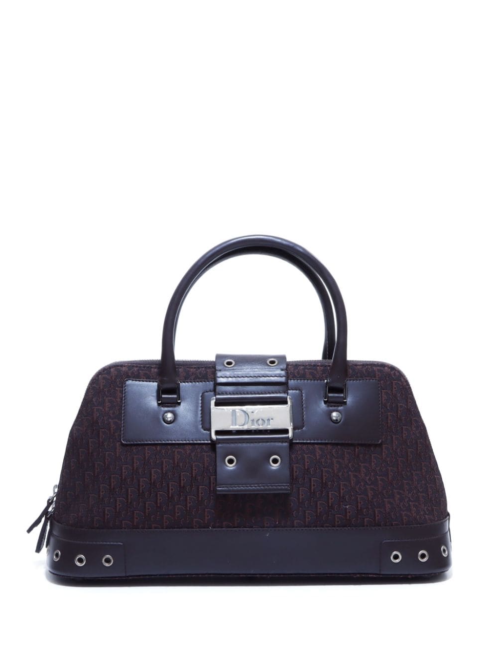 Christian Dior Pre-Owned 2002 pre-owned Trotter Boston Mini-Tasche - Braun von Christian Dior Pre-Owned