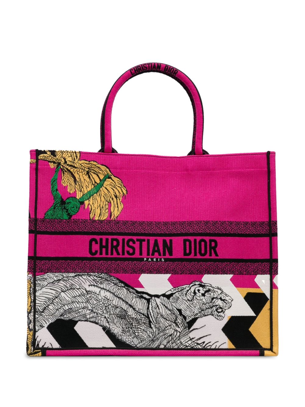 Christian Dior Pre-Owned 2022 großer Jungle Pop Book Shopper - Rosa von Christian Dior Pre-Owned