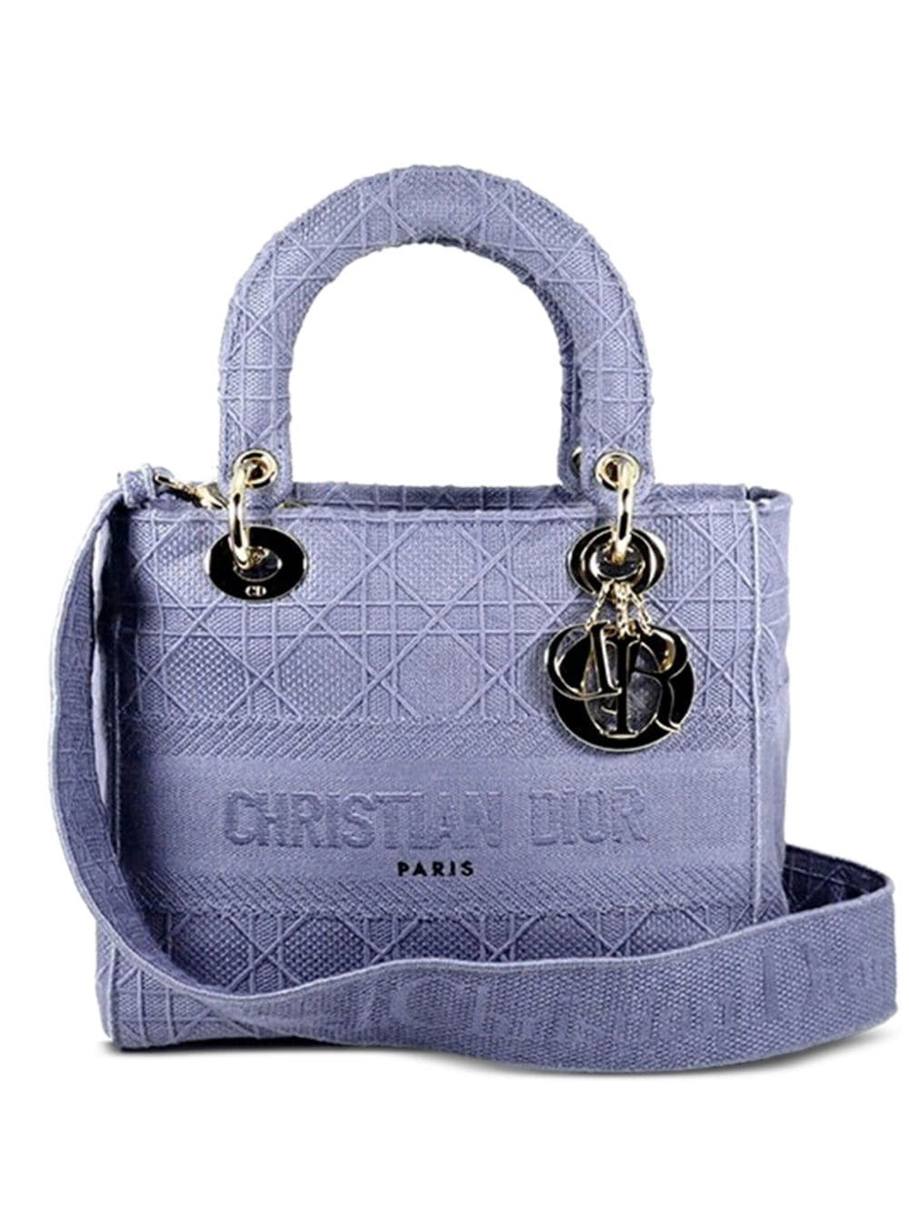 Christian Dior Pre-Owned Lady D-Lite Handtasche - Violett von Christian Dior Pre-Owned