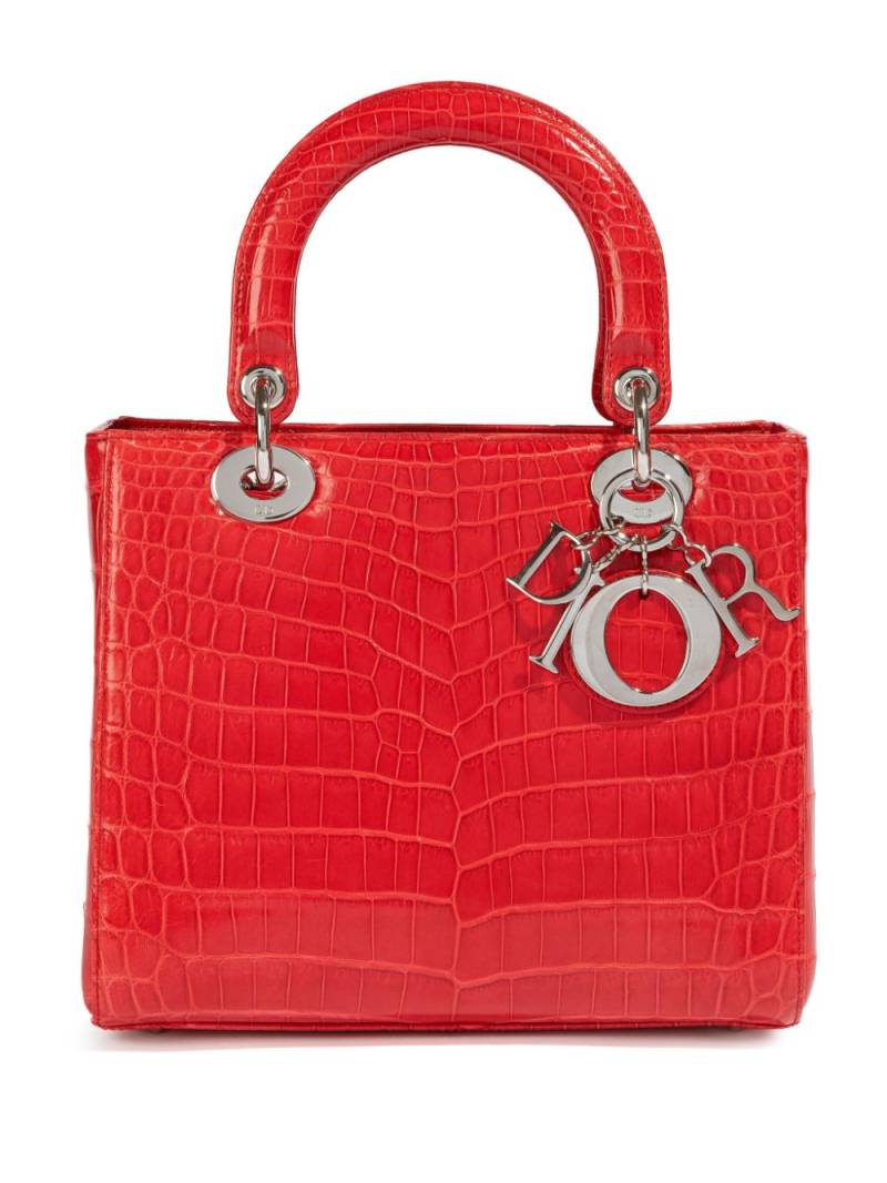 Christian Dior Pre-Owned Lady Dior Handtasche - Rot von Christian Dior Pre-Owned