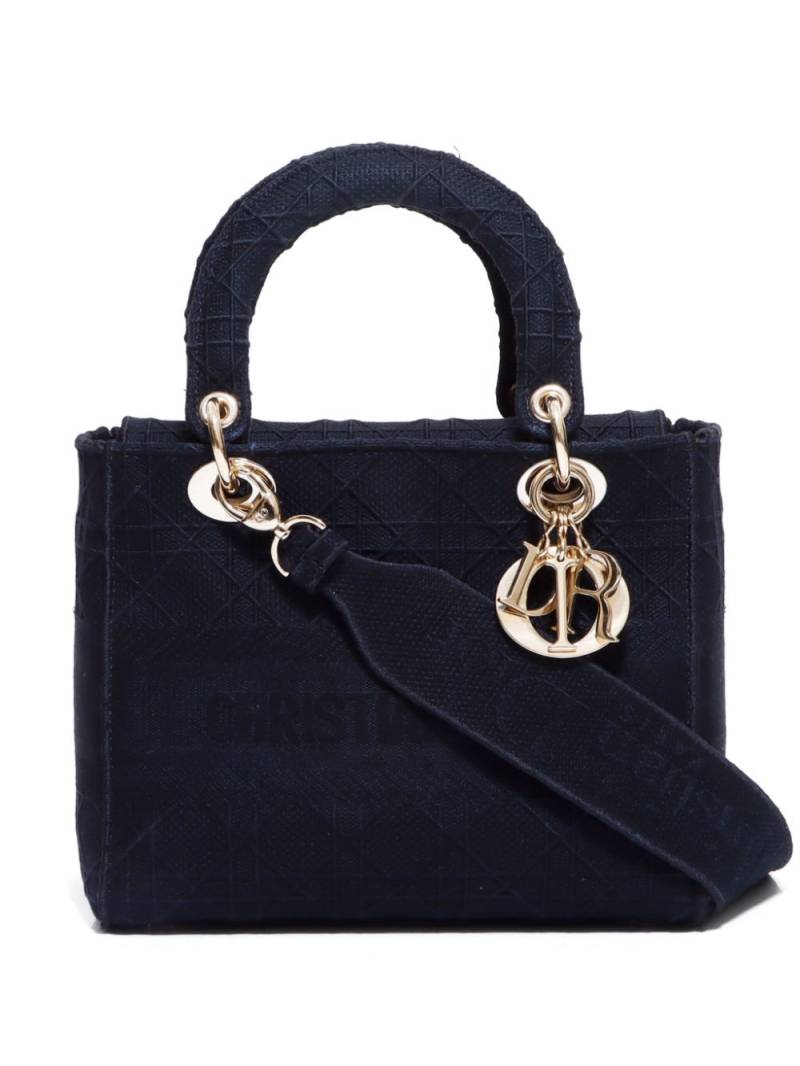 Christian Dior Pre-Owned Mittelgroße Lady Dior Handtasche - Schwarz von Christian Dior Pre-Owned