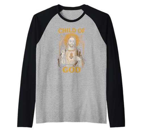 Christliche Parodie Child of God Coole Glaubenskleidung für Damen Raglan Christliche Parodie Child of God Coole Glaubenskleidung für Damen Raglan von Christian Faith Apparel Religious Clothing
