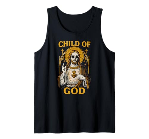 Christliche Parodie Child of God Coole Glaubenskleidung für Damen Tank Top Christliche Parodie Child of God Coole Glaubenskleidung für Damen Tank Top von Christian Faith Apparel Religious Clothing