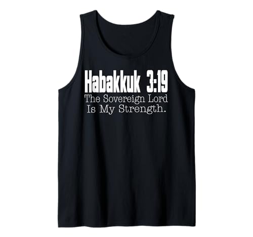 Christliche Schrift Habakkuk 3:19 für Männer, Frauen, Kinder Tank Top von Christian Faith Headquarters