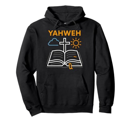 Bibelvers Yahweh Vintage Herren Christian Faith Pullover Hoodie von Christian Faith Religious Bible Verse Apparel