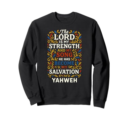 Bibelvers Yahweh Vintage Herren Christian Faith Sweatshirt Bibelvers Yahweh Vintage Herren Christian Faith Sweatshirt von Christian Faith Religious Bible Verse Apparel