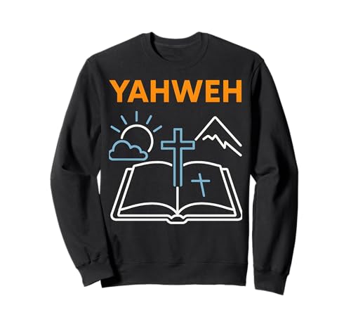 Bibelvers Yahweh Vintage Herren Christian Faith Sweatshirt Bibelvers Yahweh Vintage Herren Christian Faith Sweatshirt von Christian Faith Religious Bible Verse Apparel