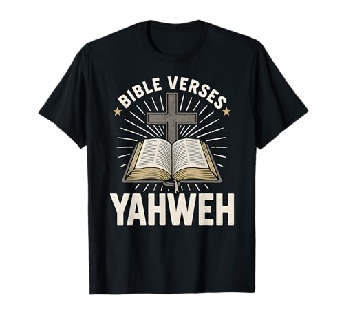 Bibelvers Yahweh Vintage Herren Christian Faith T-Shirt Bibelvers Yahweh Vintage Herren Christian Faith T-Shirt von Christian Faith Religious Bible Verse Apparel
