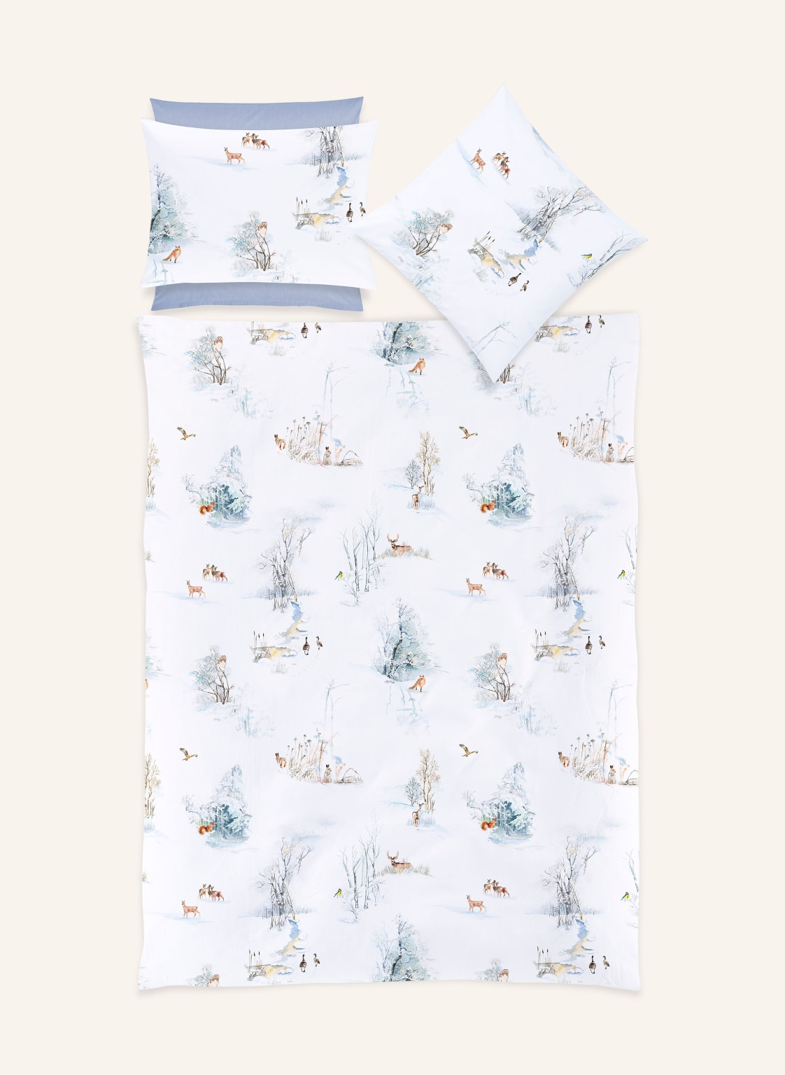 Christian Fischbacher Bettwäsche Finja weiss von Christian Fischbacher