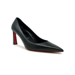 Christian Louboutin Condora 85 Pumps Aus Schwarzem Leder von Christian Louboutin