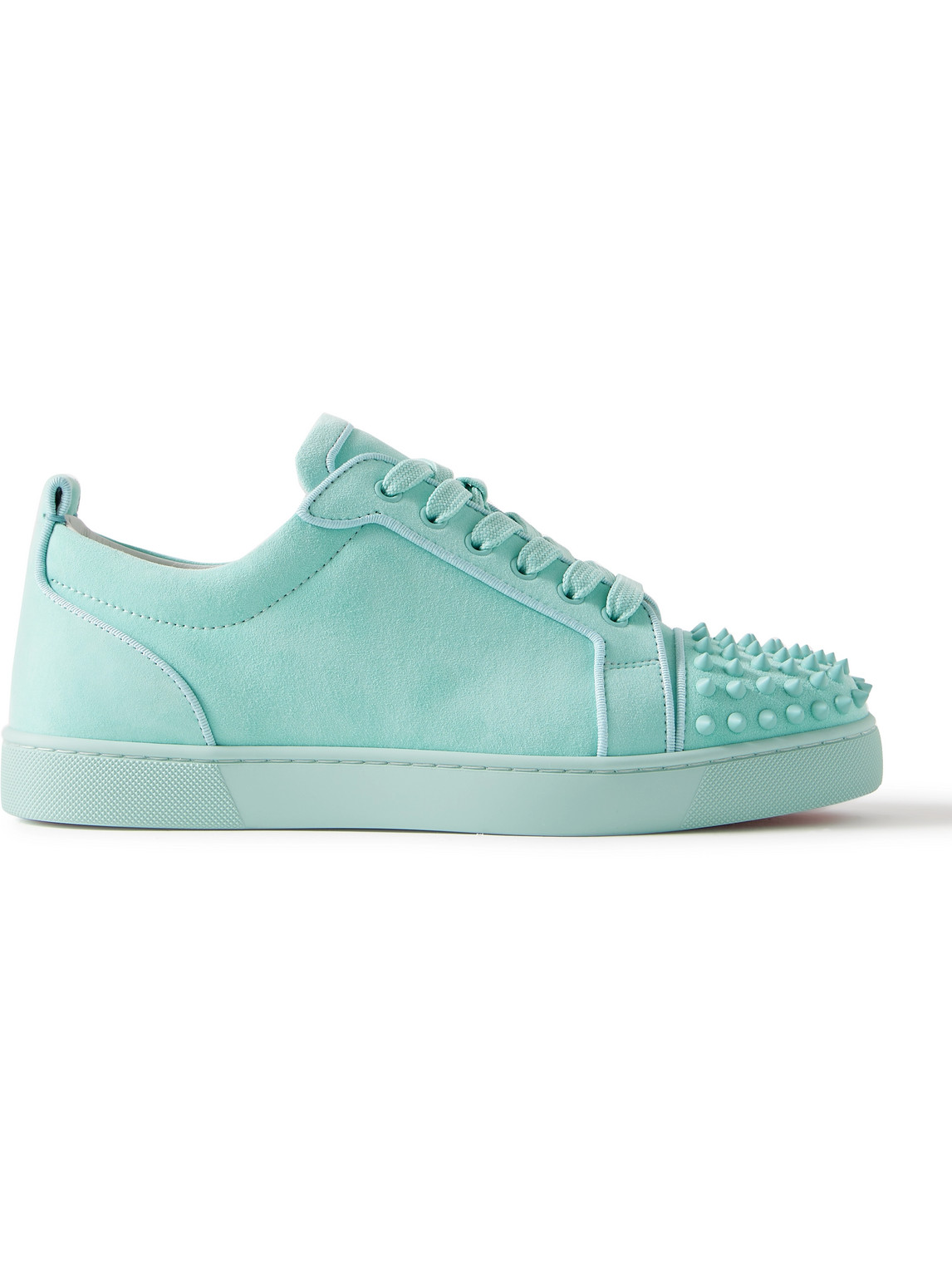 Christian Louboutin - Louis Junior Spiked Suede Sneakers - Men - Blue - EU 40 Christian Louboutin - Louis Junior Spiked Suede Sneakers - Men - Blue - EU 40 von Christian Louboutin