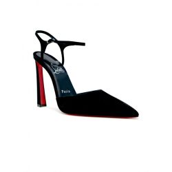 Christian Louboutin Schwarze Pumps Aus Wildleder von Christian Louboutin