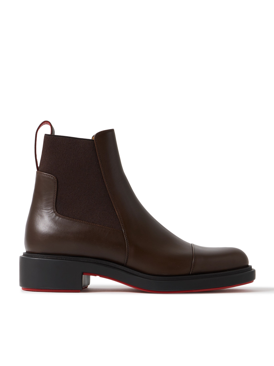 Christian Louboutin - Urbino Leather Chelsea Boots - Men - Brown - EU 40 von Christian Louboutin