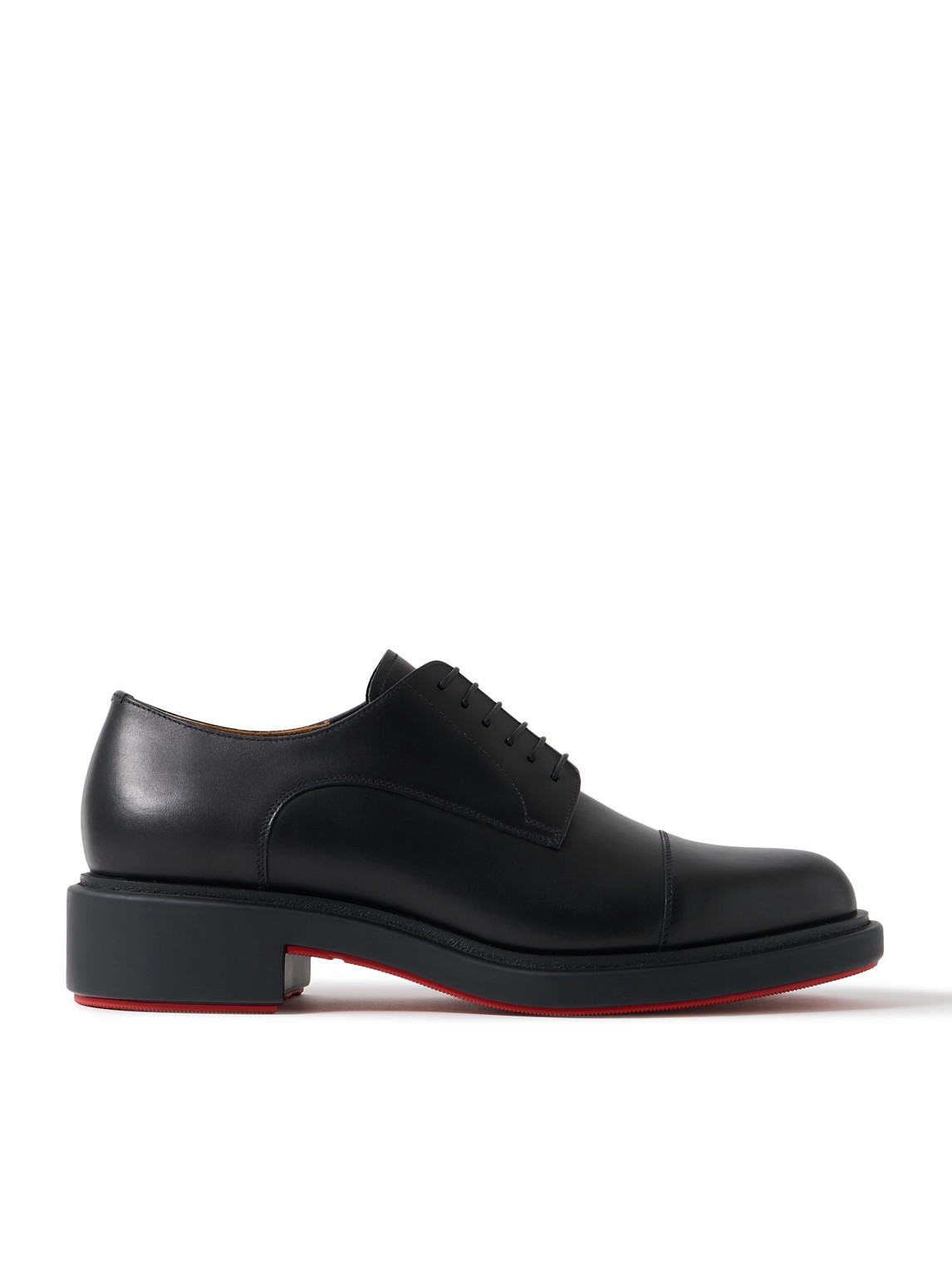 Christian Louboutin - Urbino Leather Derby Shoes - Men - Black - EU 42 von Christian Louboutin