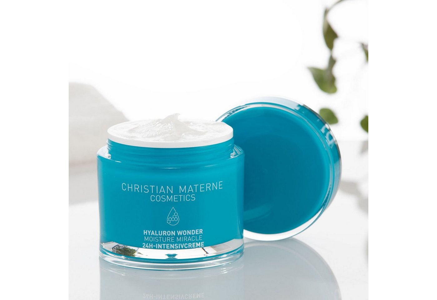 Christian Materne Feuchtigkeitscreme Hyaluron Wonder Miracle Moisture 24h Intensicvreme 1, 1-tlg., für strahlend schöne und gestraffte Haut von Christian Materne