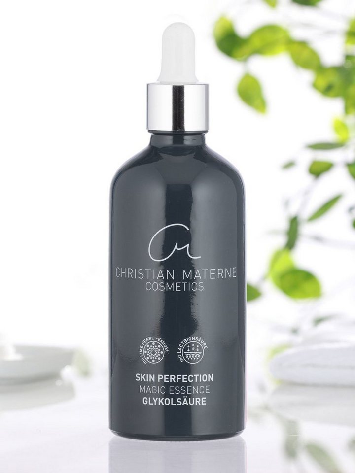 Christian Materne Gesichtspflege Skin Perfection Magic Essence 100 ml, mit Glykolsäure und Markenrohstoff Lime Pearl™ zur Hauterneuerung von Christian Materne