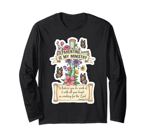Christliche Erziehung ist Mein Dienst Muttertag Mama Mama Mama Langarmshirt Christliche Erziehung ist Mein Dienst Muttertag Mama Mama Mama Langarmshirt von Christian Parenting Is My Ministry Mother Products