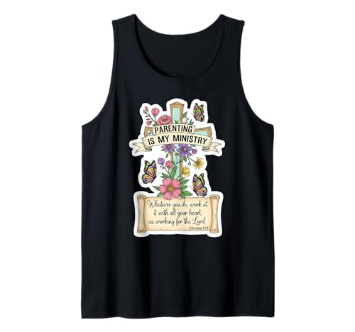 Christliche Erziehung ist Mein Dienst Muttertag Mama Mama Mama Tank Top Christliche Erziehung ist Mein Dienst Muttertag Mama Mama Mama Tank Top von Christian Parenting Is My Ministry Mother Products