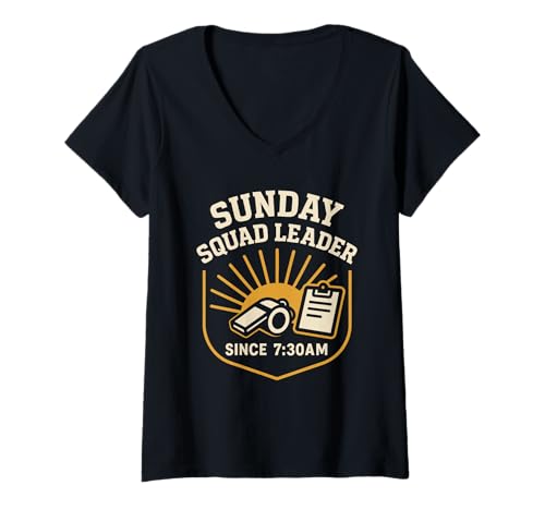 Damen Lustiger Pastor Jugend Ministerium Kirchenführer Humor Predigt Witz T-Shirt mit V-Ausschnitt Damen Lustiger Pastor Jugend Ministerium Kirchenführer Humor Predigt Witz T-Shirt mit V-Ausschnitt von Christian Pastor Appreciation Preacher Church