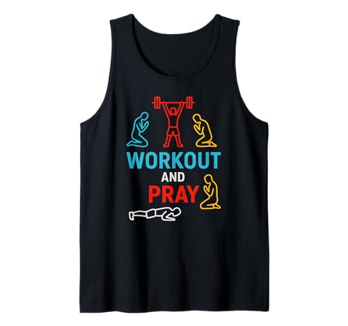 Faith Fitness Workout Pray Cool Herren Christian Faith Tank Top Faith Fitness Workout Pray Cool Herren Christian Faith Tank Top von Christian Religious Bible Verse Spiritual Clothing
