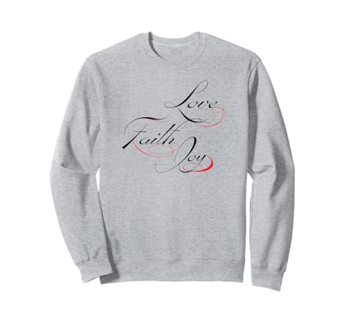Christliche Frauen lieben Glauben Freude Grafik Christlicher Glaube Sweatshirt Christliche Frauen lieben Glauben Freude Grafik Christlicher Glaube Sweatshirt von Christian Tshirts women Absolute Awesome Vibes
