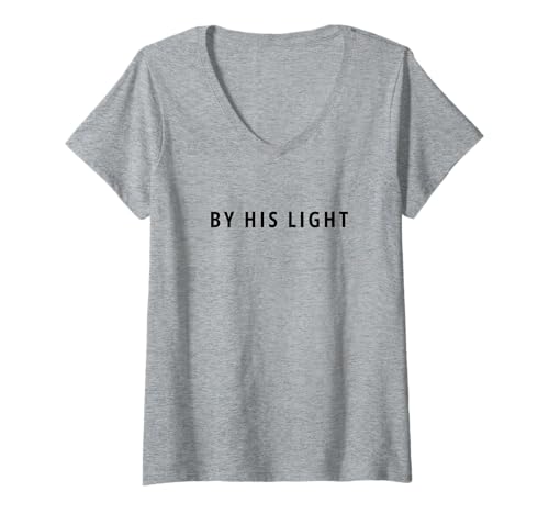 Damen by His Light T-Shirt mit V-Ausschnitt Damen by His Light T-Shirt mit V-Ausschnitt von Christian Vibes