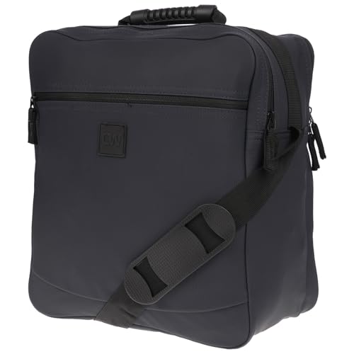 Christian Wippermann Arbeitstasche Herren Hochformat - Große Umhängetasche 30x34x16 cm, 490g Leicht - Wasserabweisend Polyester - Verstellbarer Gurt bis 140 cm, Für DIN-A4 - Strapazierfähig Blau von Christian Wippermann