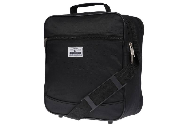 Christian Wippermann Businesstasche Große Herren Tasche Arbeitstasche Umhängetasche Flugbegleiter Messenge (einzeln), Verstellbarer Schulterriemen von Christian Wippermann