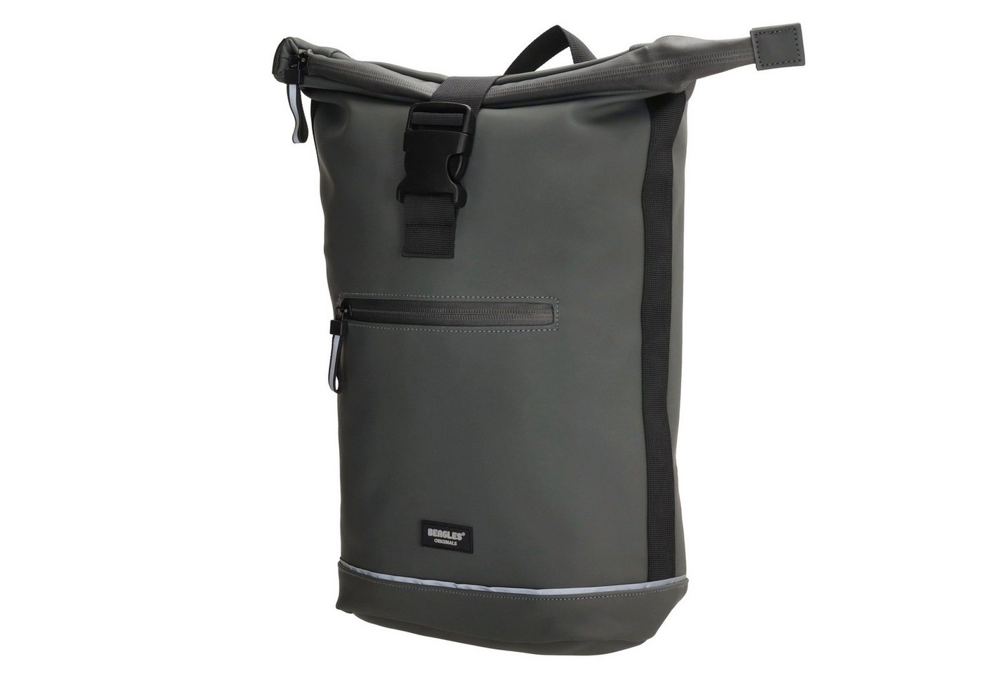 Christian Wippermann Cityrucksack Kleiner Damen Roll up Rucksack Plane Tasche (1-tlg, 1-tlg), Fahrradrucksack Kurier Rollup Bag von Christian Wippermann