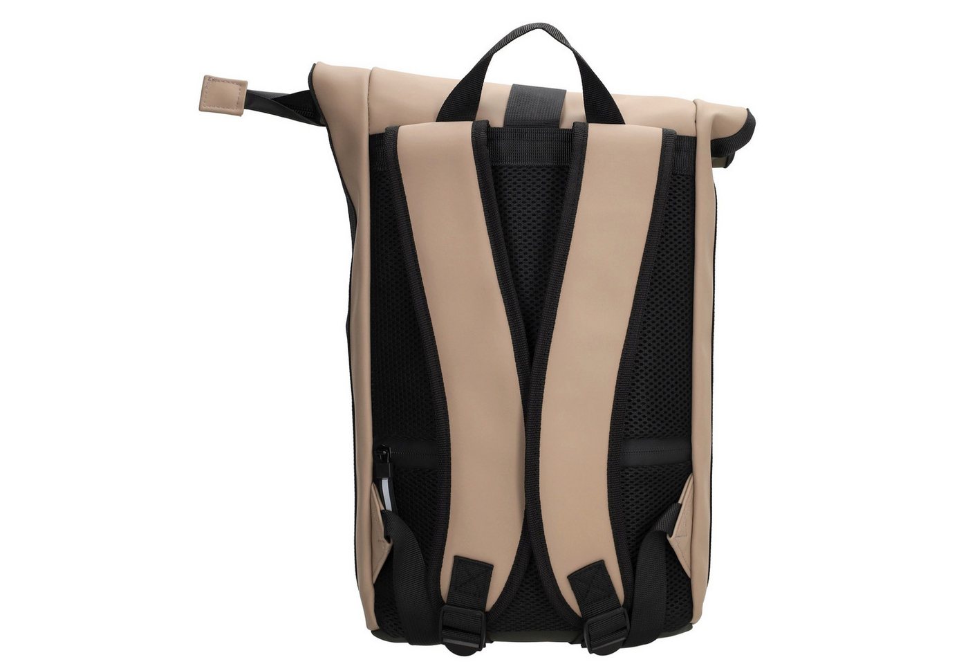Christian Wippermann Cityrucksack Kleiner Damen Roll up Rucksack Plane Tasche (1-tlg, 1-tlg), Fahrradrucksack Kurier Rollup Bag von Christian Wippermann
