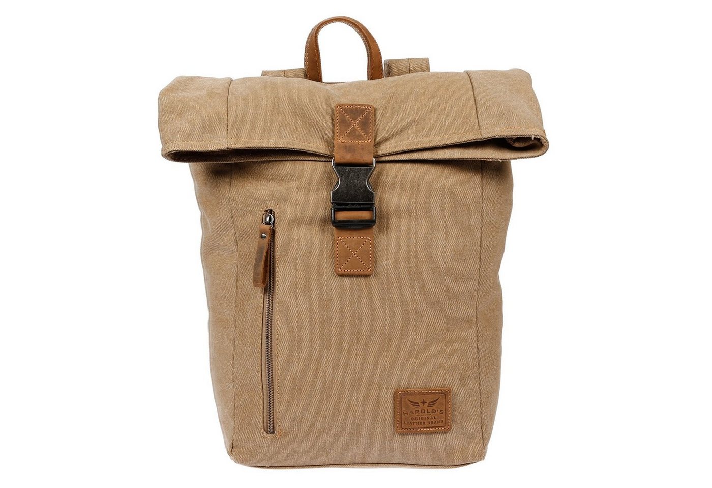 Christian Wippermann Cityrucksack Rucksack Kurierrucksack Laptop Tablet Fach Schule Uni (1 tlg), Business Canvas Herren von Christian Wippermann