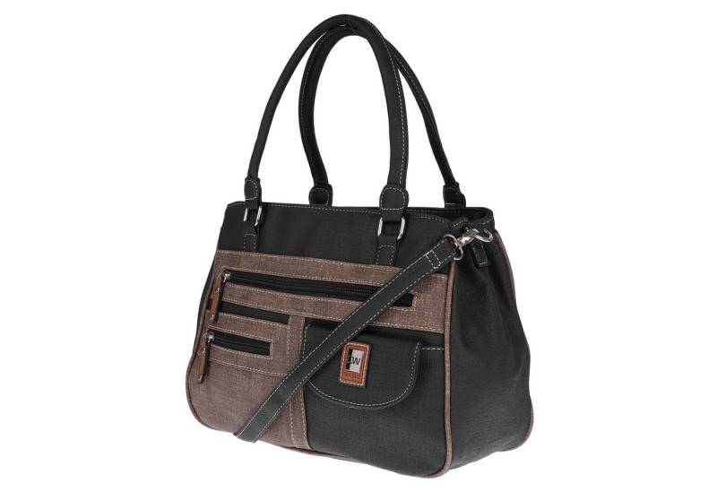 Christian Wippermann Henkeltasche Große Damen Tasche Umhängetasche Schultertasche (1 tlg), Henkeltasche von Christian Wippermann