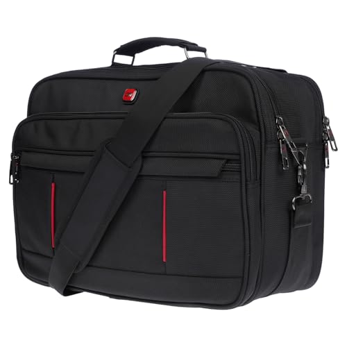 Christian Wippermann Hochwertige Flugbegleiter Arbeitstasche Herrentasche Bordcase Trolley XL Kreuz Querformat von Christian Wippermann