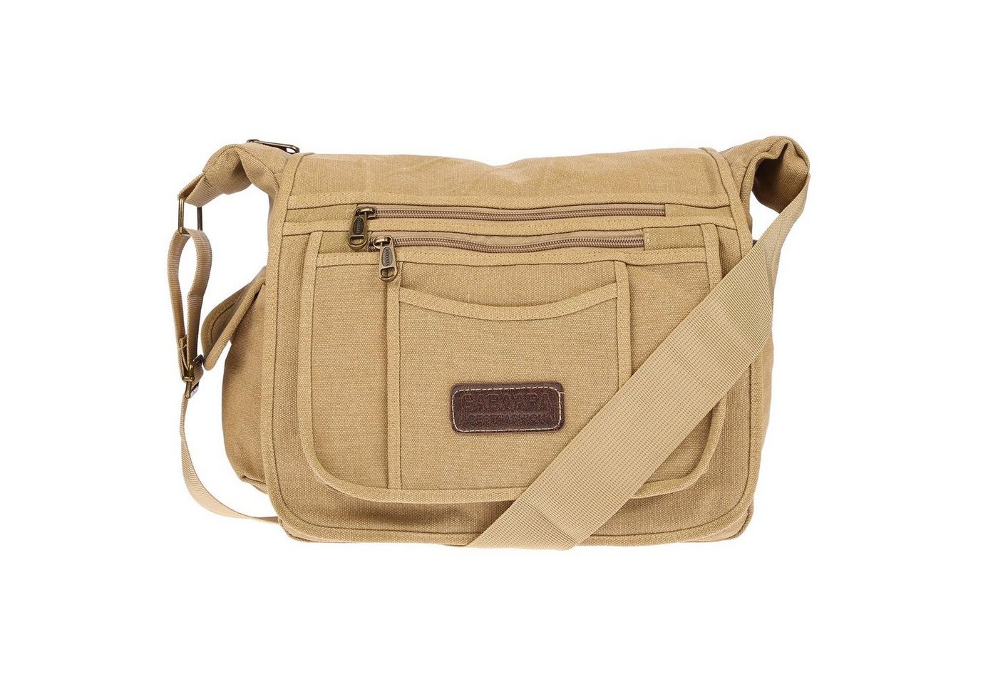 Christian Wippermann Umhängetasche Große XL Herren Damen Tasche Umhängetasche Canvas Bag, Messenger von Christian Wippermann