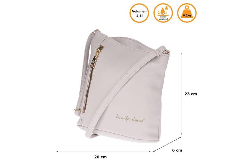 Christian Wippermann Umhängetasche Damen Schultertasche Umhängetasche Handtasche (1 tlg), aus butterweichem PU von Christian Wippermann