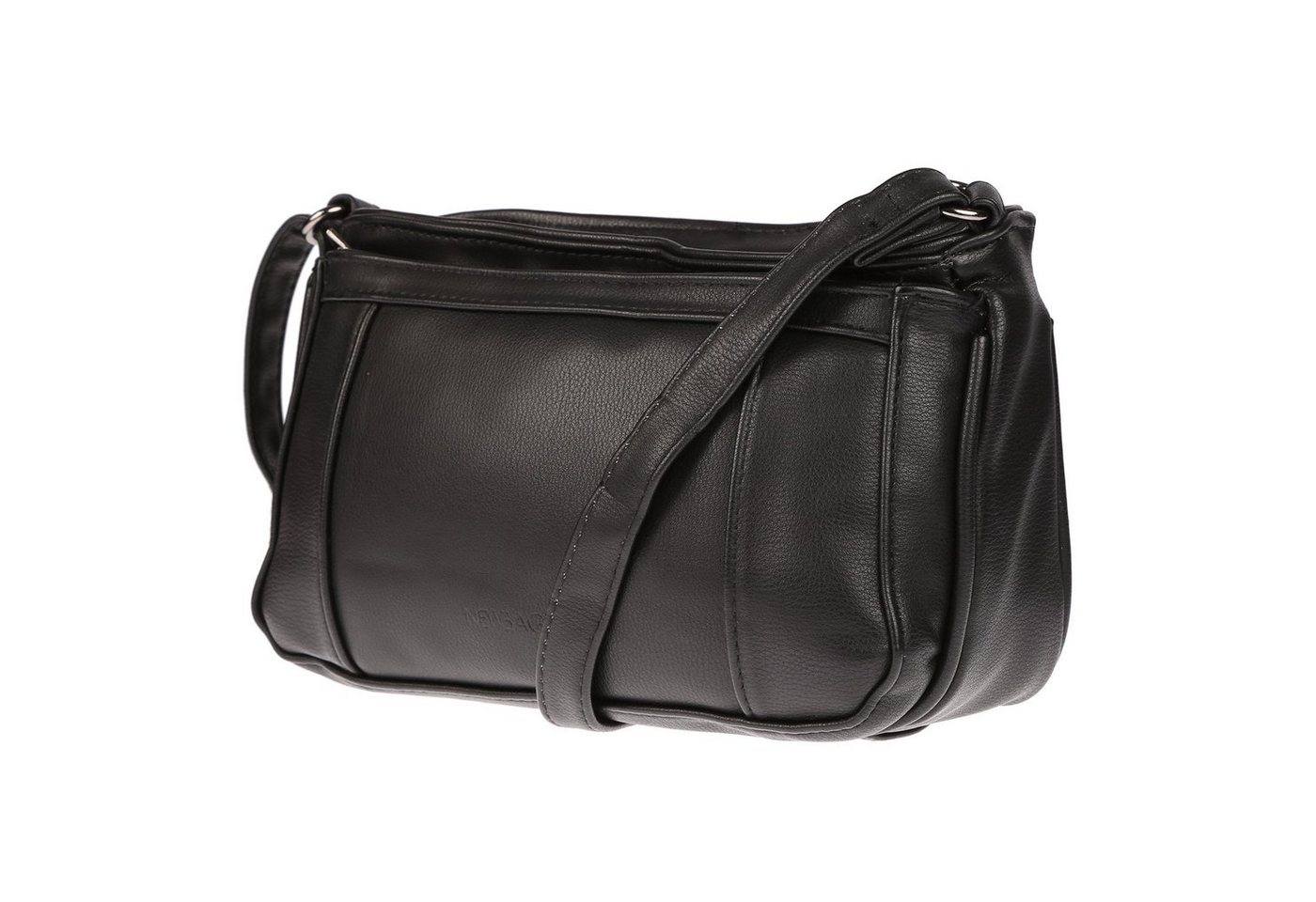 Christian Wippermann Umhängetasche Damen Tasche Schultertasche Umhängetasche Crossover Bag Leder Optik, Crossover Bag Leder Optik Handtasche Überschlag von Christian Wippermann