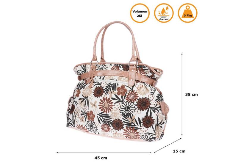 Christian Wippermann Umhängetasche Damen Tasche Schultertasche Umhängetasche Crossover (1 tlg), Leder Optik Handtasche von Christian Wippermann