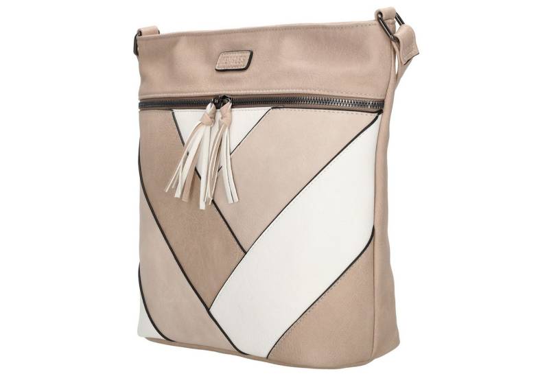 Christian Wippermann Umhängetasche Damen Tasche Schultertasche Umhängetasche Crossover (einzeln), Bag Leder Optik Handtasche von Christian Wippermann