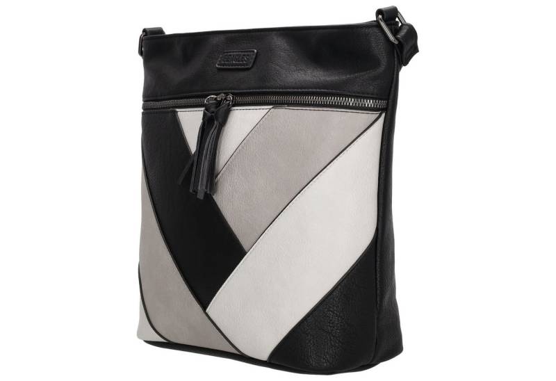 Christian Wippermann Umhängetasche Damen Tasche Schultertasche Umhängetasche Crossover (einzeln), Bag Leder Optik Handtasche von Christian Wippermann